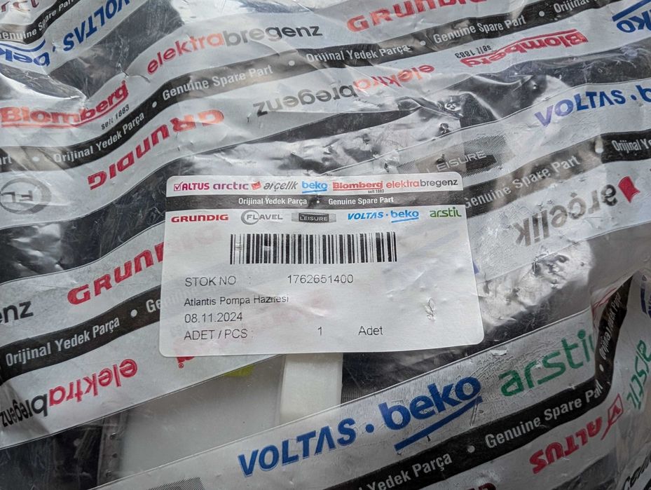 Pompa myjąca zmywarki beko 1762651400 pompogrzałka bleckmann