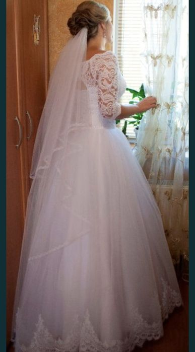 Весільня сукня плаття Фата