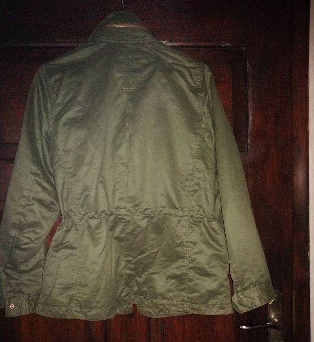 TCHIBO KHAKI Kurtka bawełniana