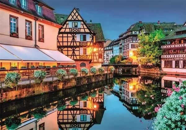 Puzzle 500 Compact Strasbourg old town. Clementoni. Nowy Produkt