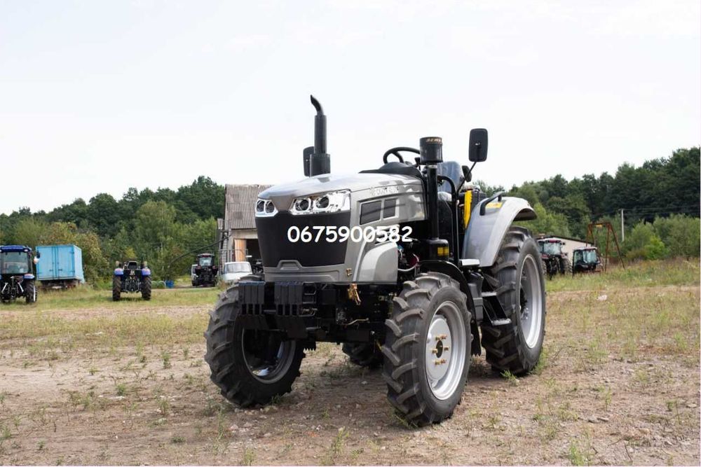 Трактор Скаут ТЕ 504 Безкоштовна доставка Рівна підлога Резина Armour