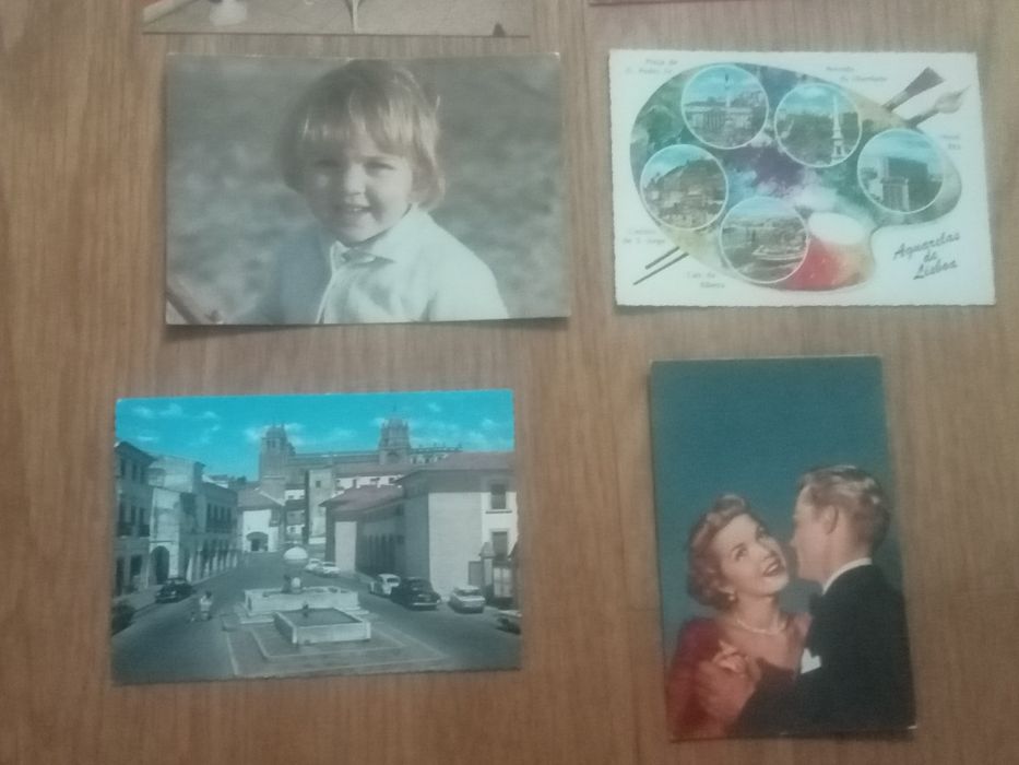 Lote de 16 postais anos 60/ 70