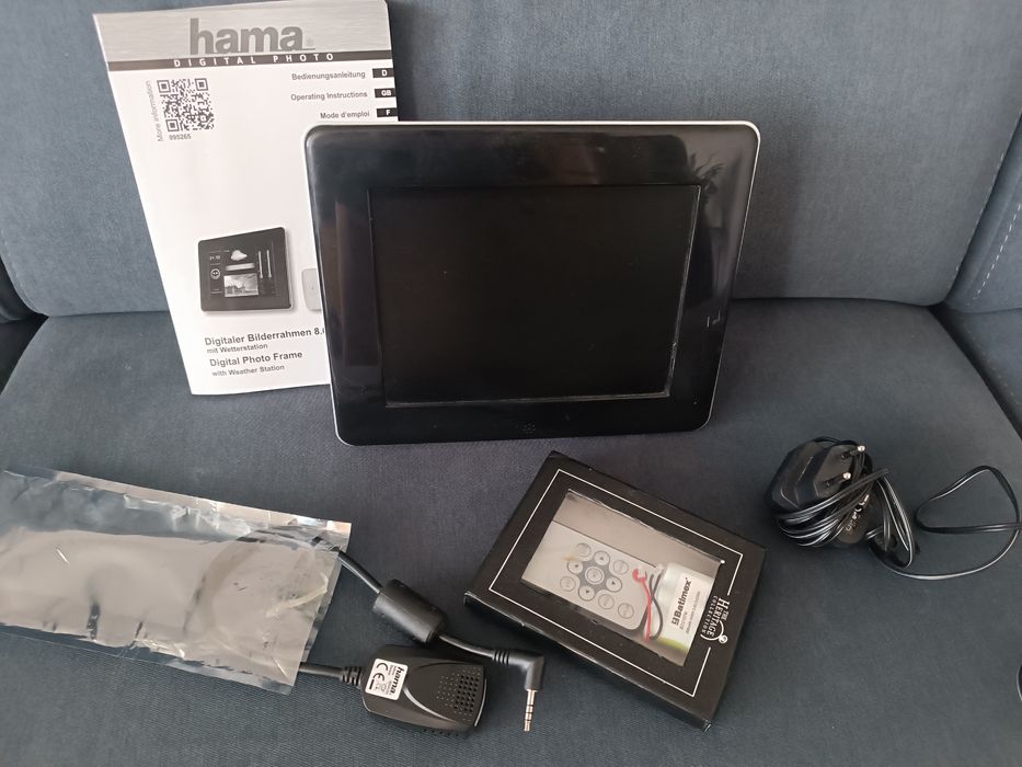 Ramka elektroniczna do zdjęć z pilotem - HAMA