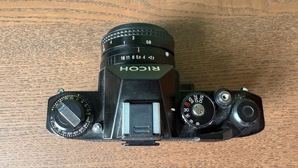 Ricoh KR-5 + Riconar 55mm dwie sztuki