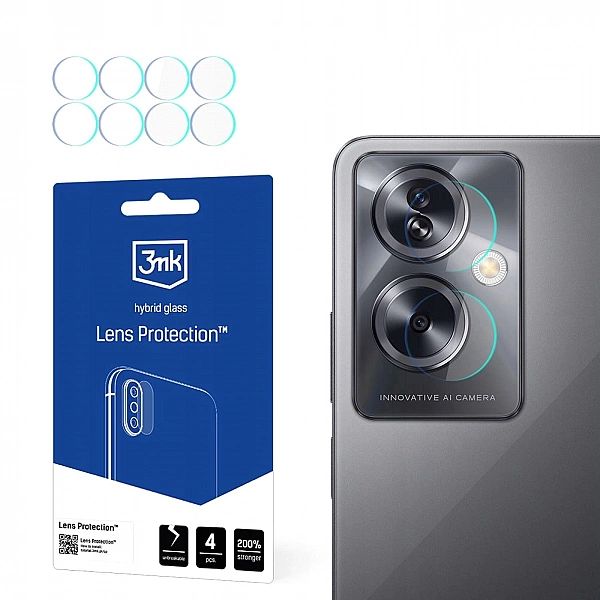 Szkło hybrydowe 3MK do Oppo A79/5G 4 szt.