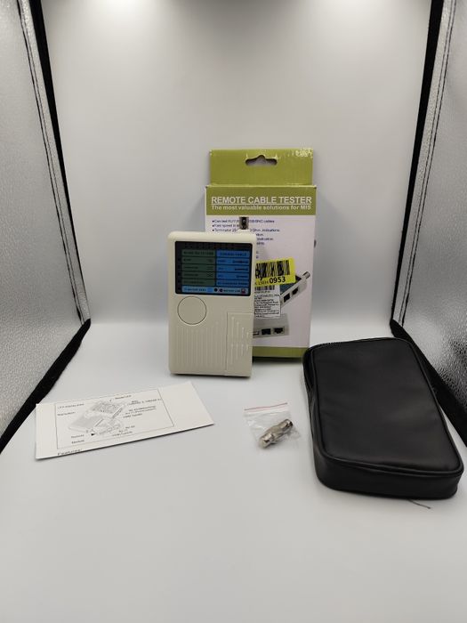 NOWY Tester kabli sieciowych 4w1 SP-LT02