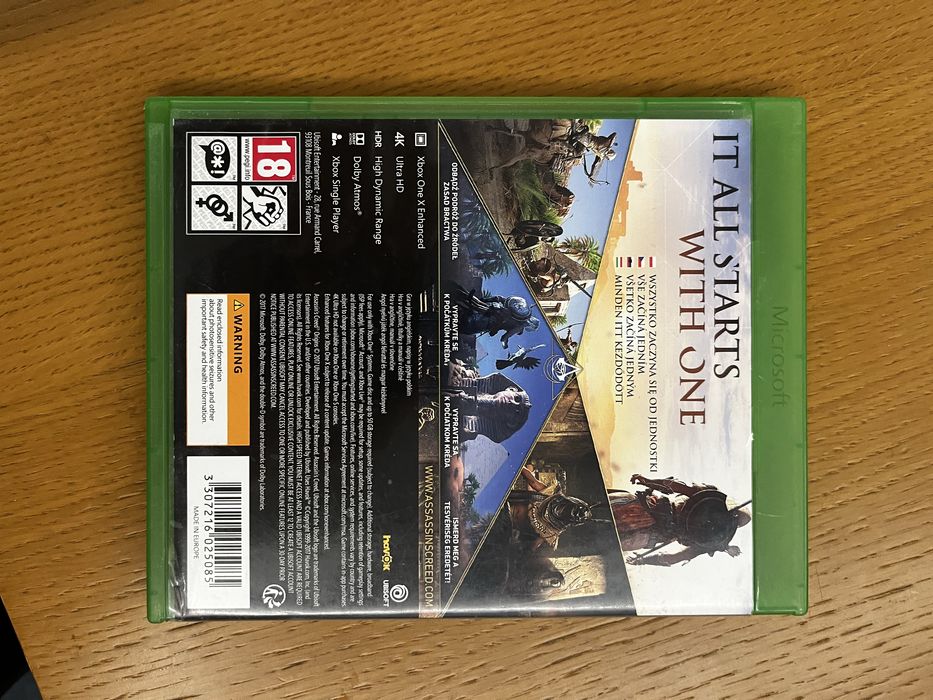 Assasins Creed Origins Xbox One
