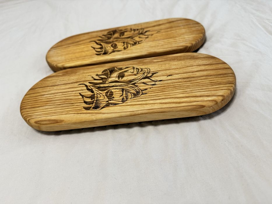 Ручная работа доски Садху, дерево бамбук