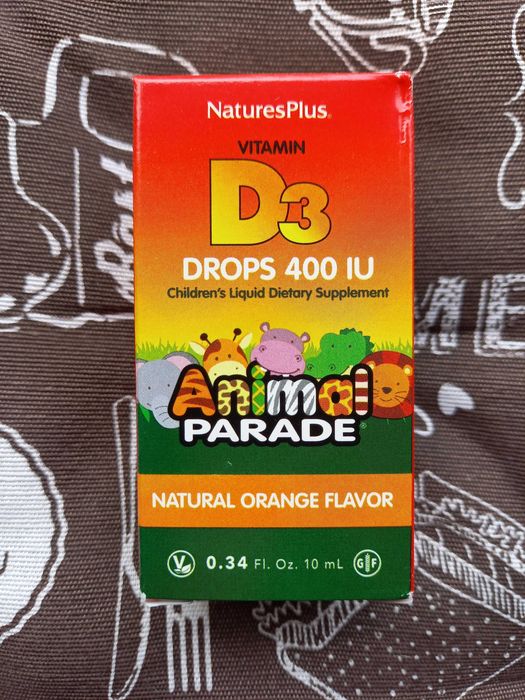 Animal parade дитячі вітаміни С Д кальцій магній цинк мульти для дітей