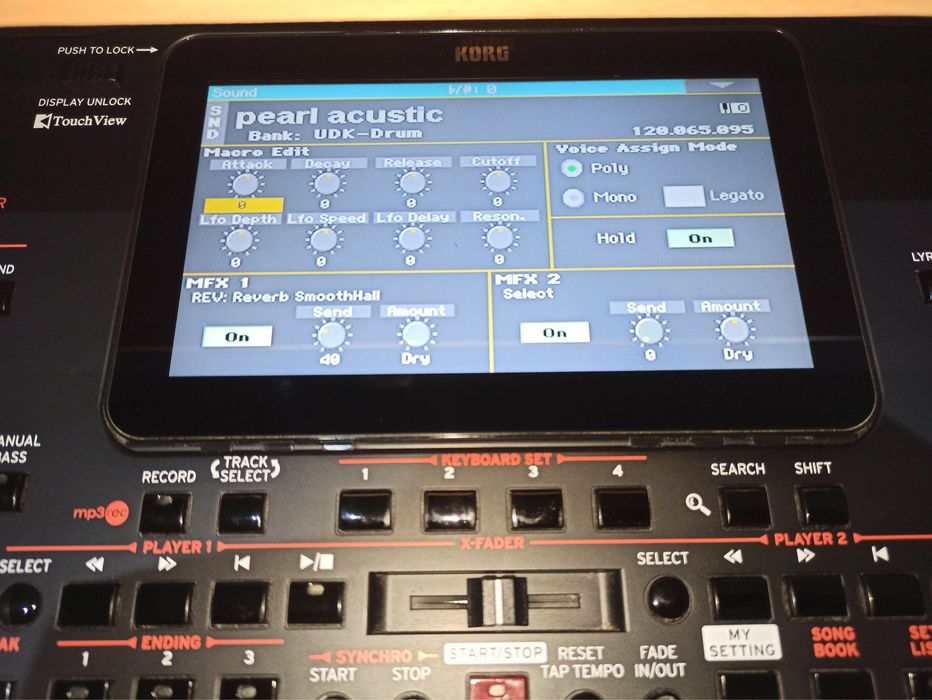 Teclado Korg  pa1000