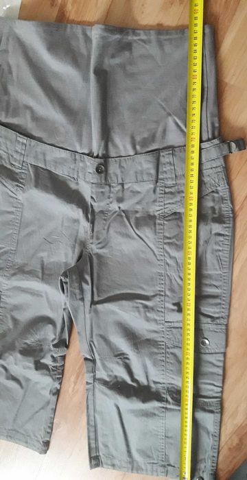 Spodnie ciążowe 3/4 nowe, na lato, tchibo, 40-42 L/XL