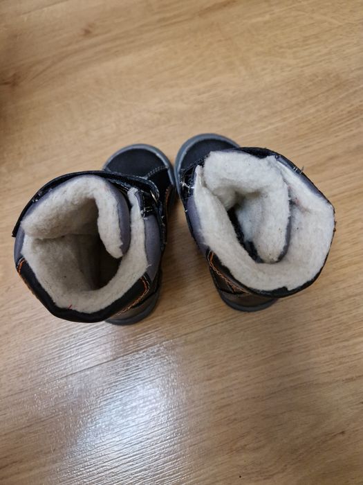 Чобітки дитячі теплі 21 розмір