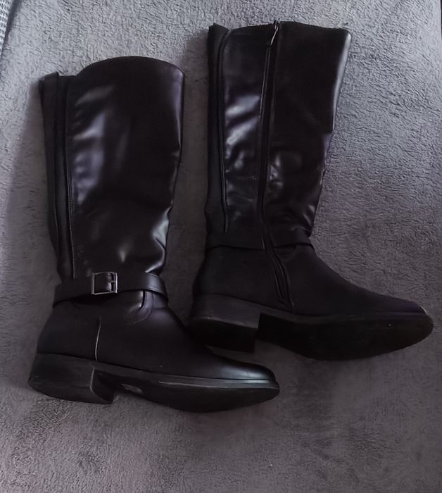 Damskie kozaki ocieplane