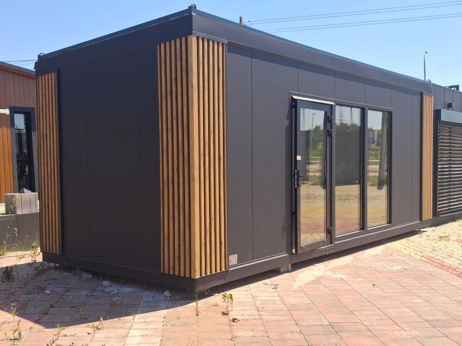 Pawilon/Kontener Handlowy Biurowy 7x3-Producent szybka realizacja