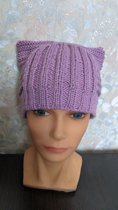 Шапочка з вушками