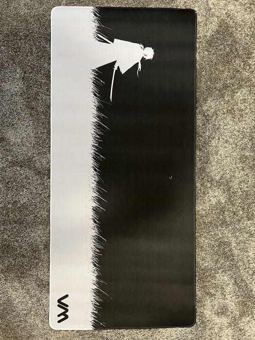 Ігровий коврик для миші VM. Самурай. Чорний. Розмір (900х400х4mm)