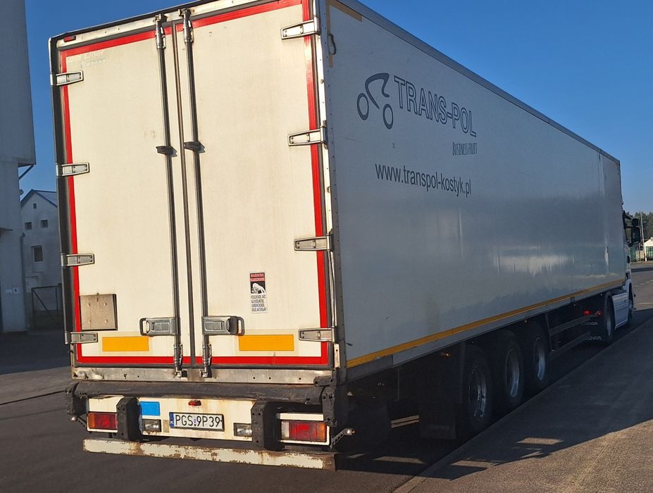 Naczepa chłodnia KRONE SDR 27 carrier  defekt