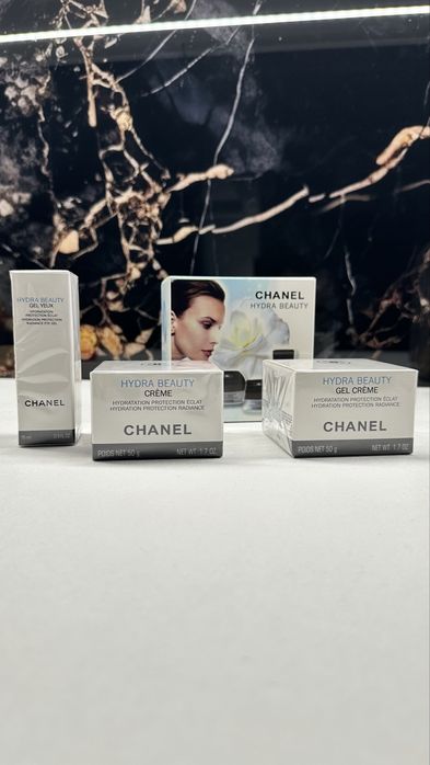 Zestaw kremów  Chanel Hydra Beauty kremy do twarzy