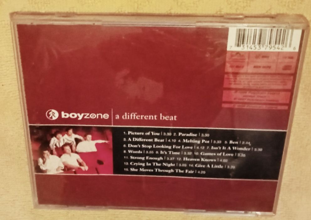 Boyzone - CD "A diferente beat"