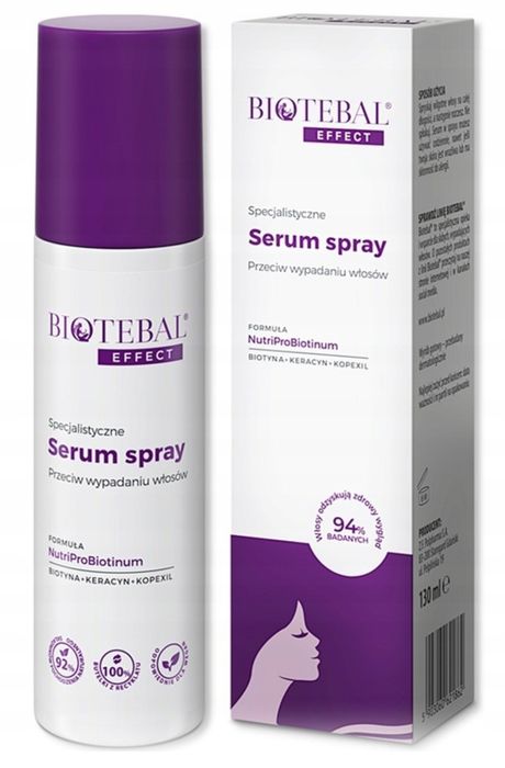 BIOTEBAL Serum Spray przeciw wypadaniu włosów,  130 ml