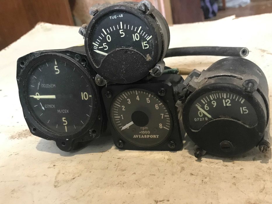 Приборы авиация разные
