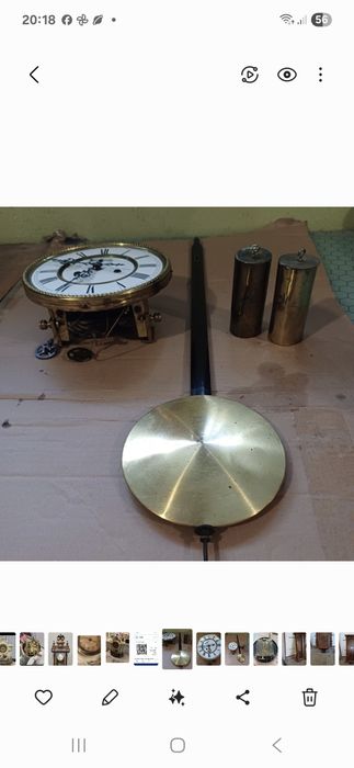 Mechanizm zegara linkowego