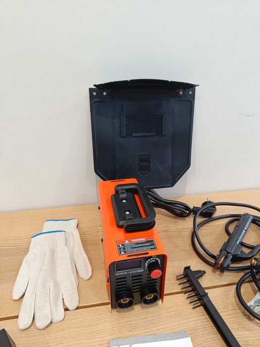 Máquina de Soldar Inverter MMA-250 (Nova) - Kit Completo "Chave na Mão