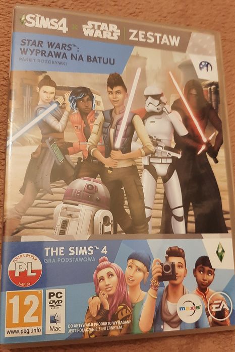SIMS 4 STARS WARS zestaw gier na PC