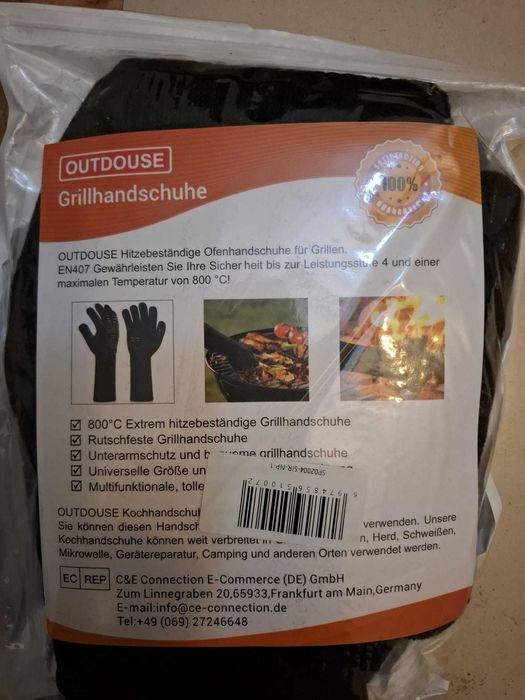 Luvas para churrasco luvas de forno