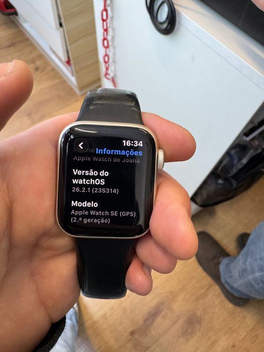 Apple Watch SE (2ª Geração) 40mm – GPS + Cellular – Excelente Estado
