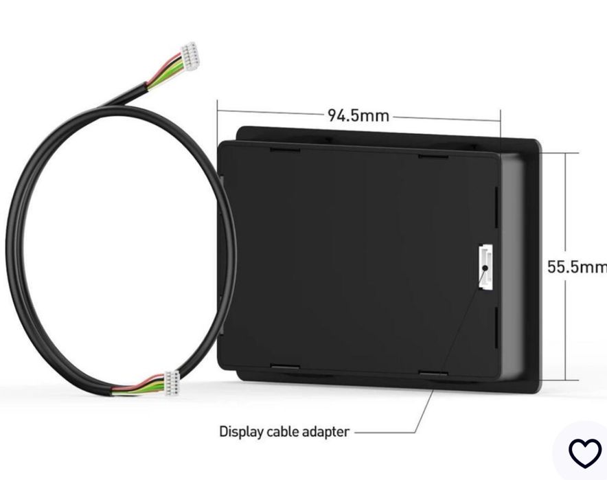 Дисплей 3.2 дюйма Jikong з кнопкою