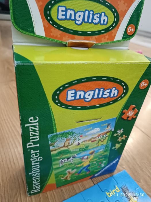Puzzle Ravensburger English nauka angielskiego 80szt.