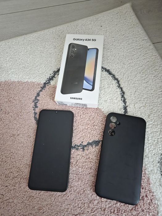 Samsung Galaxy A34 5G 128GB 6GB RAM Grafit – idealny stan