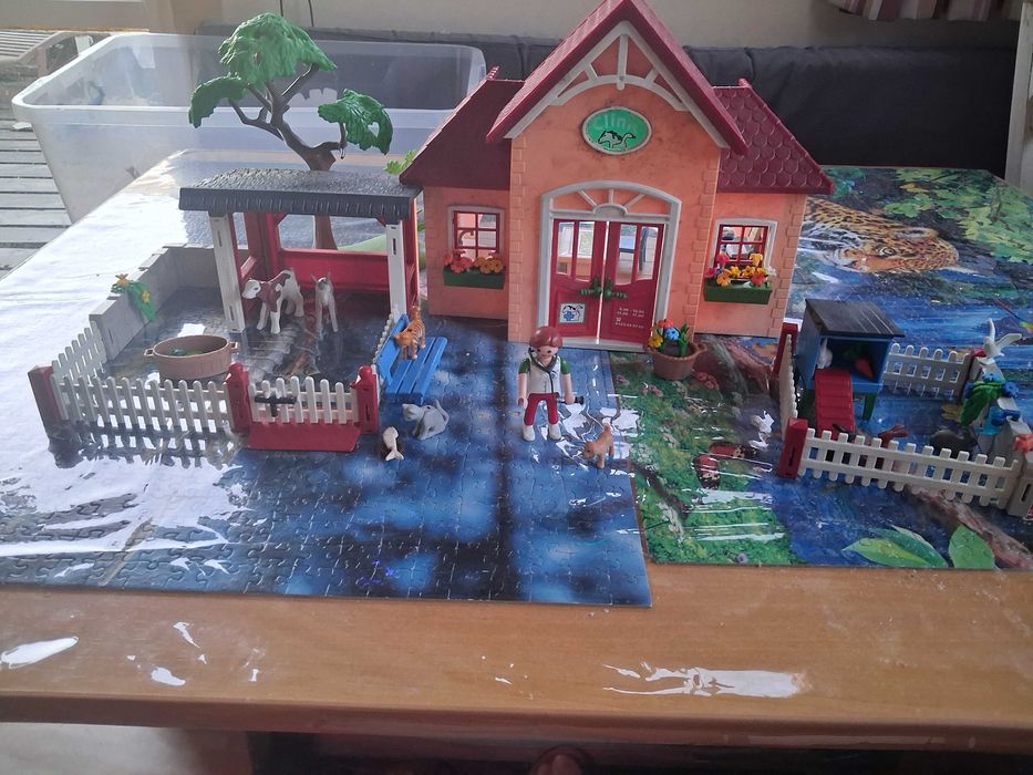 Playmobil , clinica veterinaria , city life