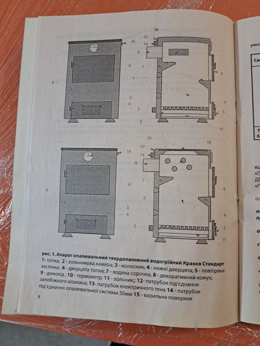 Продам котел твердопаливний КРАКОВ  16 кВт