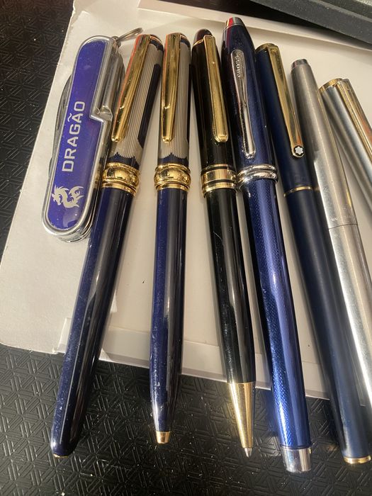 Coleçao varias canetas de boas marcas