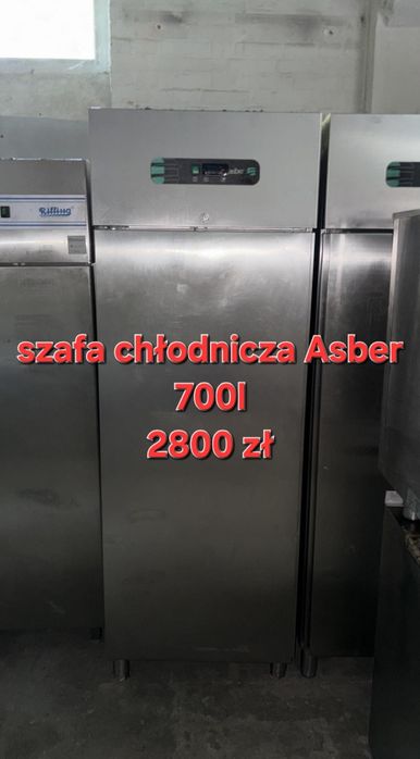 Szafa chłodnicza Asber, lodówka gastronomiczna