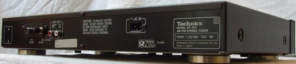 Technics ST-610 Tuner FM/AM