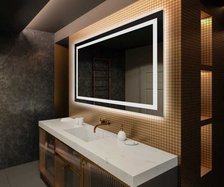 Lustro Podświetlane LED, różne akcesoria