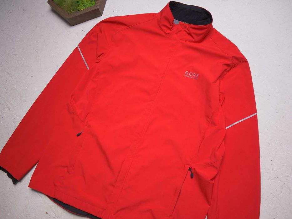 gore wear windstopper kurtka running jogging męska XXL