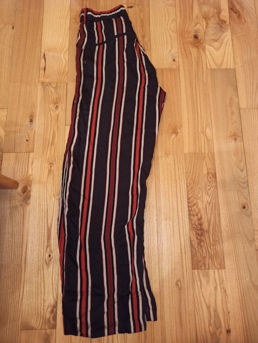 Spodnie H&M w paski materiałowe   rozmiar 38 M