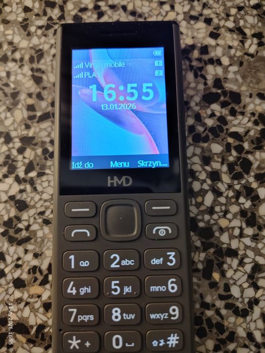 Telefon HMD 130 – szary | Stan jak nowy | Dual SIM | Gwarancja
Sprzeda