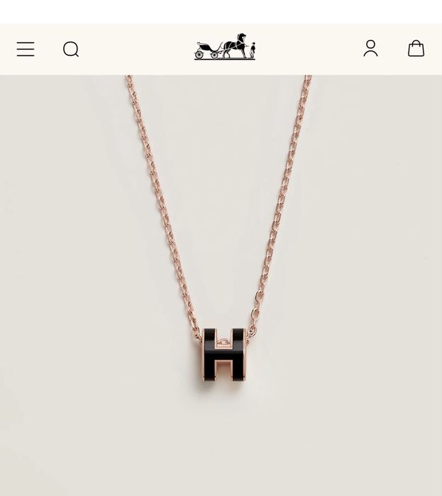Оригинальнное колье Hermes