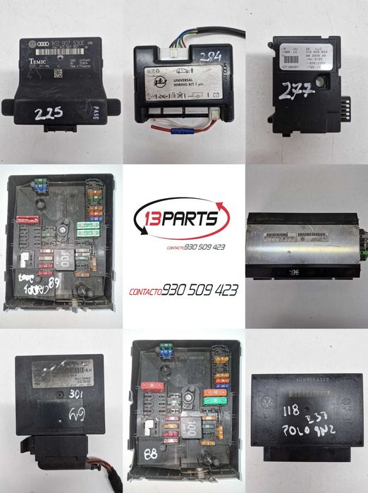Diversos Modulos Eletronicos Caixas Fusiveis Seat