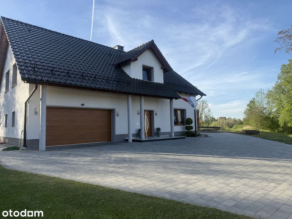 Nowoczesny dom 181,5 m² działka 1500 m² Kazimierz gm. Głogówek