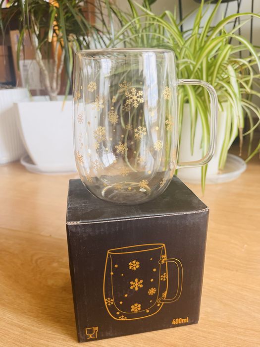Caneca de Vidro dupla - O Boticario