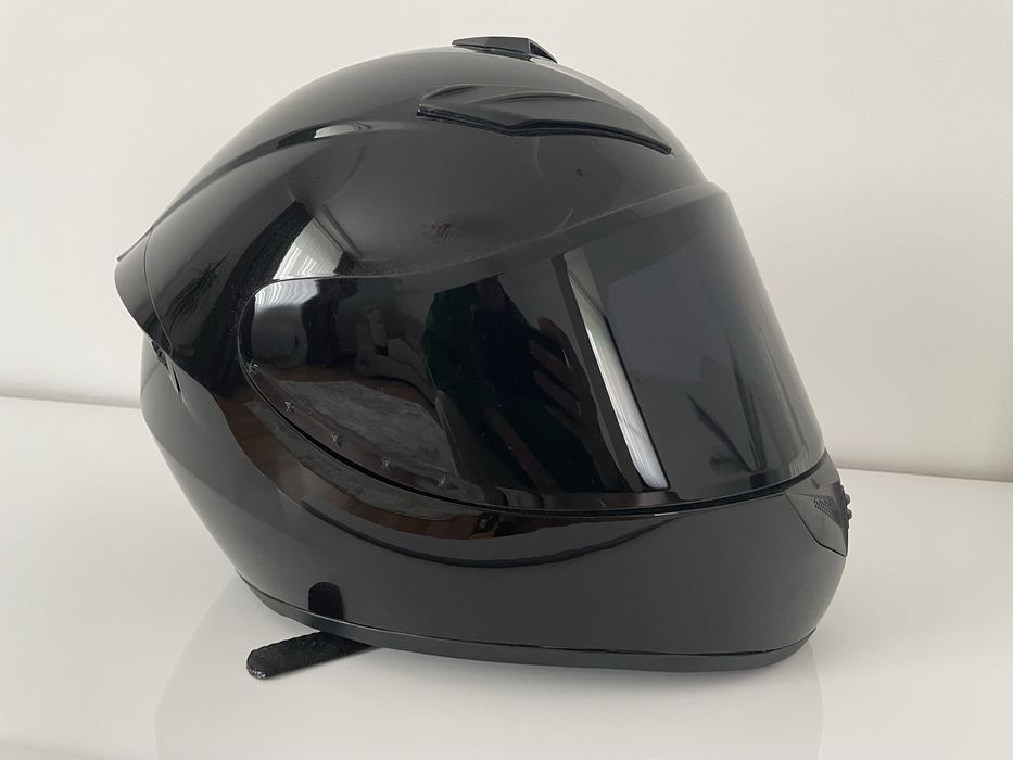 Мотошолом інтеграл QKE чорний