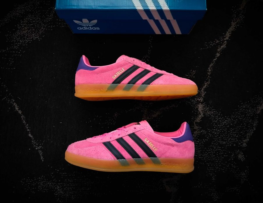 Adidas - Gazelle Indoor Bliss Pink Purple r. 38 SNEAKERS