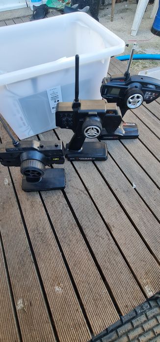 3 carros rc a gasolina