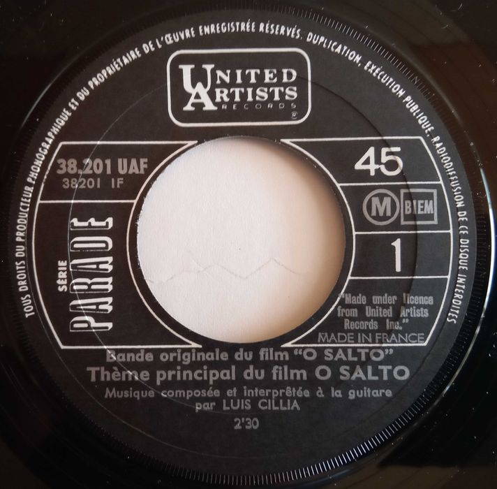 Luís Cília	- - - - -	O Salto ( Banda Sonora )	- - - - -	Single